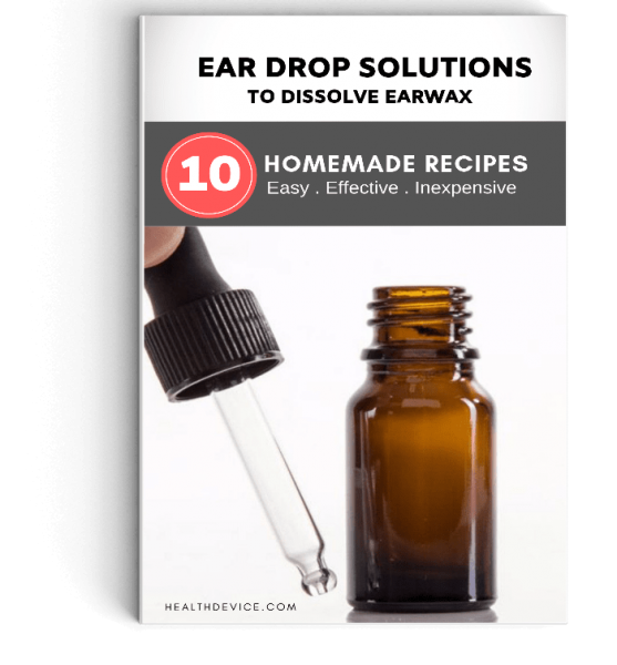 ear drop solutions to dissolve earwax