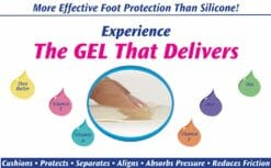 PediFix Visco-GEL Arch Support Wrap - Gel is more effective than silicone