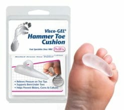 Pedifix Visco-GEL Hammer Toe Cushion - Relieves Pressure On Toe Tips